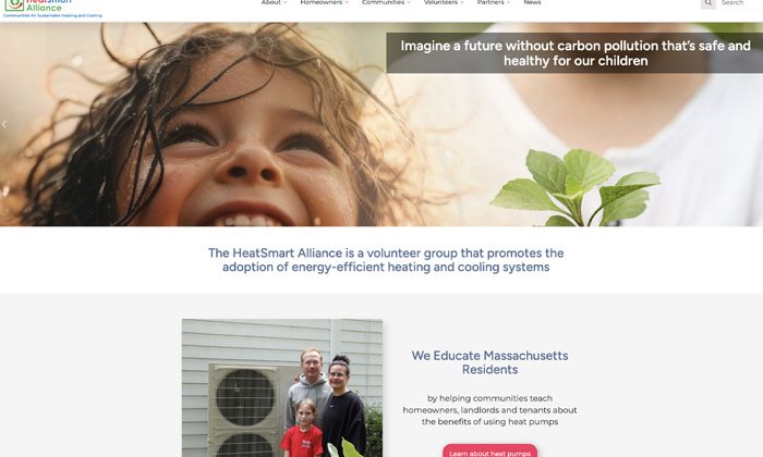 HeatSmart Alliance: Website make-over